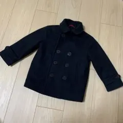 BabyGAP メルトンコート　ピーコート　中綿　ウール　ネイビー　紺　ベビー