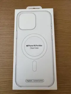 Apple純正　iPhone16promax クリアケース