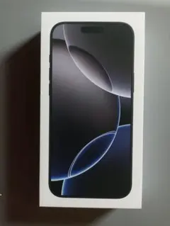 iPhone 16 Pro Max ブラックチタン 512GB 密封箱