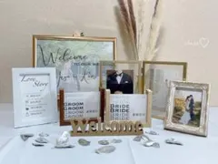 【再入荷】大人気ウェルカムスペースまとめ売り❣️ウェルカムボード　結婚式