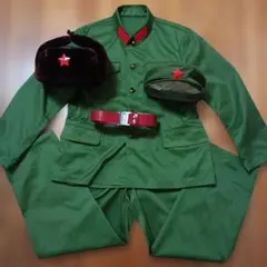 【超激レア入手困難！！】朝鮮人民軍　北朝鮮　軍服　レプリカ　上下セット 超激レア入手困難！！】朝鮮人民軍 北朝鮮 軍服 レプリカ 上下セット