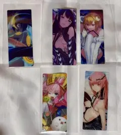 FGO 最終再臨展 編成画面風カード エクストラII 5枚セット - メルカリ