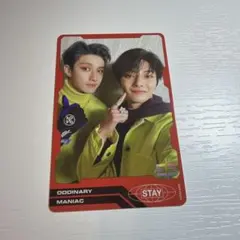 Stray Kids ODDINARY ユニットトレカ　バンチャン　アイエン