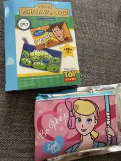 PLAZA限定 トイ・ストーリー フラットミニポーチ