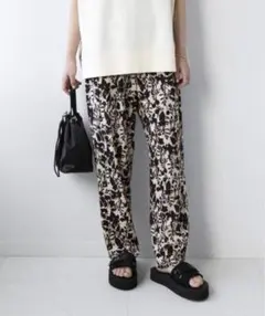 JOURNAL STANDARD relume バイカラーフラワーイージーパンツ