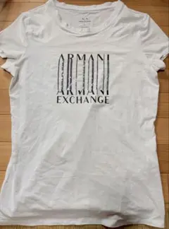 アルマーニ エクスチェンジ　キラキラTシャツ　ホワイト　L レディースのサムネイル