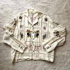 SÉZANE MAXY SHIRT マキシーシャツ 花柄刺繍 38 - メルカリ