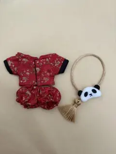 いつぬいおきがえシリーズ チャイナデザインセット レッド - メルカリ