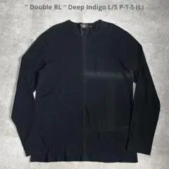 【廃盤未使用品】ダブルアールエル ヴィンテージ加工 インディゴ L/S ポケTのサムネイル
