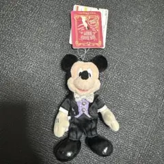 ディズニー BBB ミッキー ぬいば 紫