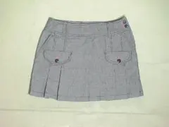 106913 OPST　レディース　ミニスカート　黒ｘ白千鳥格子のサムネイル