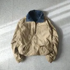 mont-bell CLIMAPLUS フリースジャケット ベージュ×ネイビー