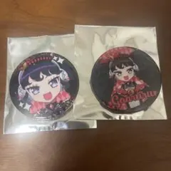 【プリパラ】トレーディンググリッター缶バッジ　ガァルル　2個セット