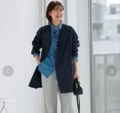 JOURNALSTANDARD relume ノーカラートレンチコートコート