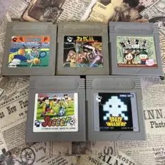 ニンテンドー　ゲームボーイソフト5本セット