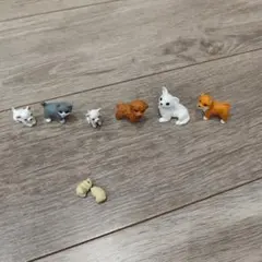 ミニチュア 動物フィギュア 8体セット