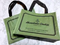 【数量限定】Hawaii ホノルルクッキー　ショップバック　エコバッグ　2枚②