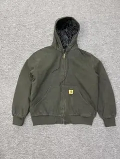 Carhartt オリーブグリーン フード付きジャンパー