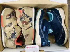 キッズスニーカー 2足セット14cm