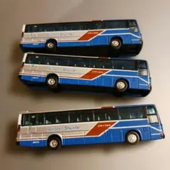バスコレ　南国交通　Airport Shuttle 3台セットのサムネイル