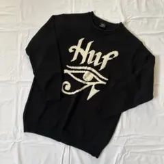 HUF ニットセーター 黒