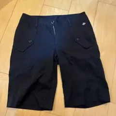 新品　パーリーゲイツ　ハーフパンツ　ウエストゴム　ストレッチ　ブラック　サイズ6 新品 パーリーゲイツ ハーフパンツ ウエストゴム ストレッチ