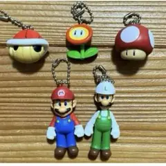 平成レトロ]マリオ キーホルダーセット - メルカリ