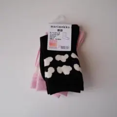 marimekko キッズ靴下 2足セット 16-20cm ユニクロヒートテック