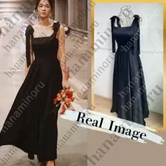 ドレス　黒　前撮り　街撮り　ウェディング　フォト　お色直し　披露宴　結婚式