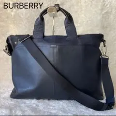 『希少』バーバリーブラックレーベル　ビジネスバッグ　A4収納可