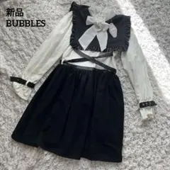 新品　BUBBLES バブルス レイヤードブラウス　ワンピース 地雷系 量産型のサムネイル
