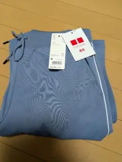 ユニクロ Mサイズ 64 Blue トラックパンツ ジャージ