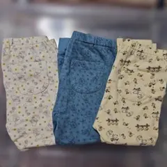 キッズスパッツ3枚　サイズ90