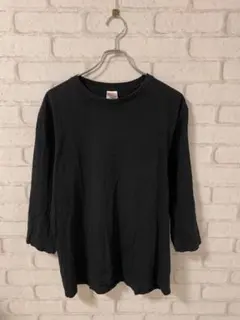 ｙ0215　プリントスター　XL　Tシャツ　黒　無地のサムネイル