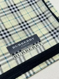BURBERRY バーバリー 大判ハンカチ チェック柄