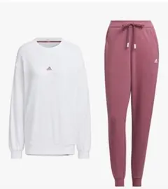 adidas スウェットシャツ＆ジョガーパンツ セット