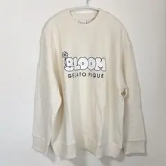君の花になる　ジェラピケコラボ　8LOOMロゴ裏毛　プルオーバー　スウェット Lのサムネイル