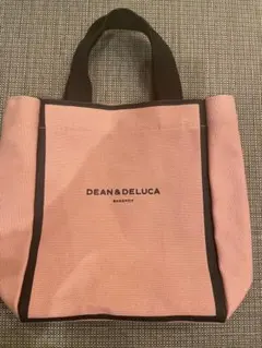 DEAN & DELUCA ピンクトートバッグ