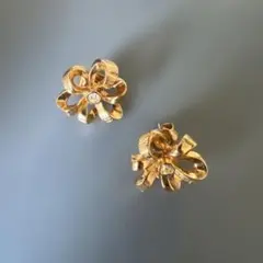 ヴィンテージスワロフスキー®️ ペリドット フローライト 大人上品 