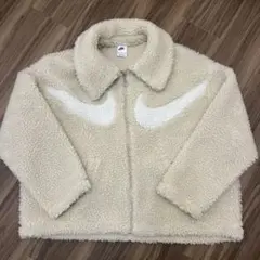 Nike ボアジャケット XL ベージュ　ホワイト