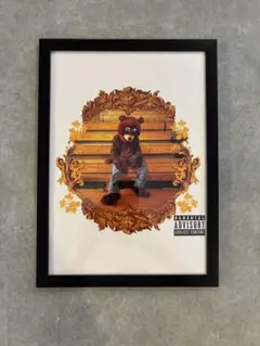 【額付】A4アートポスター Kanye West/HIPHOP