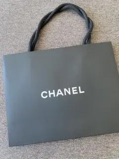 CHANEL シャネル ショッパー 紙袋 黒 22×17cm