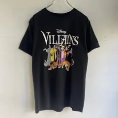 Disney プリントTシャツ ヴィランズ 古着 ディズニー 映画 ムービーT