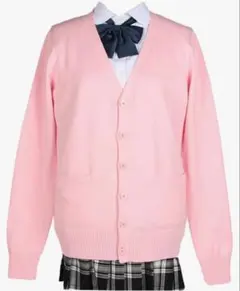 CAMPURE ピンク カーディガン 制服