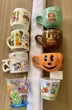 ディズニー スーベニアカップ クリスマス ハロウィン 七夕 8点セット 値下げ中