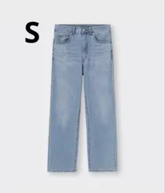 GU ハイライズストレートジーンズ S