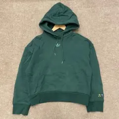 【R820】 adidas × HELLO KITTY パーカー サイズM 緑