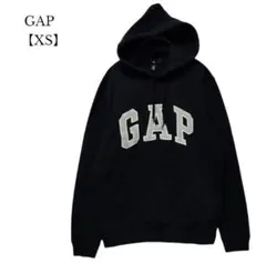 【GAP／ギャップ】長袖パーカーフーディー ネイビー裏起毛 XS