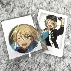 あんスタ　白鳥藍良　アルカロイド　ALKALOID 缶バッジ　展示会