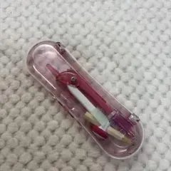 コンパス 鉛筆付き ピンク